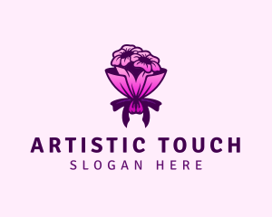 Flower Bouquet Florist logo design