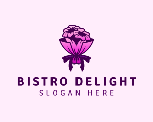 Flower Bouquet Florist logo design