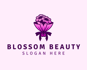 Blossom - Natural Flower Bouquet logo design
