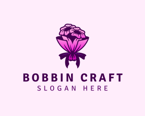 Flower Bouquet Florist logo design