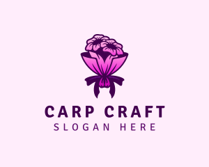 Flower Bouquet Florist logo design