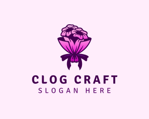 Flower Bouquet Florist logo design