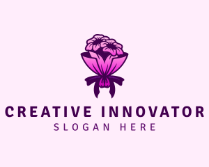 Flower Bouquet Florist logo design