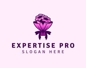 Flower Bouquet Florist logo design