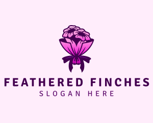 Flower Bouquet Florist logo design