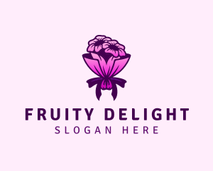 Flower Bouquet Florist logo design