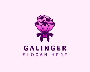 Natural Flower Bouquet logo design