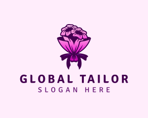 Flower Bouquet Florist logo design