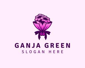 Flower Bouquet Florist logo design