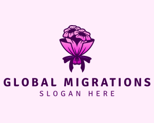 Flower Bouquet Florist logo design