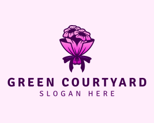 Flower Bouquet Florist logo design