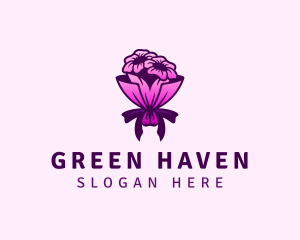 Nature - Natural Flower Bouquet logo design