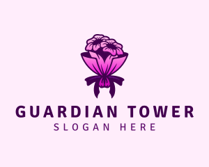 Flower Bouquet Florist logo design