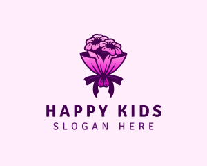 Flower Bouquet Florist logo design