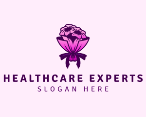 Flower Bouquet Florist logo design