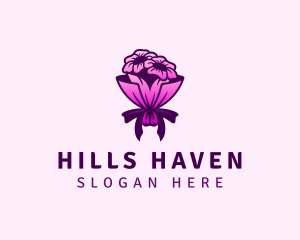 Flower Bouquet Florist logo design