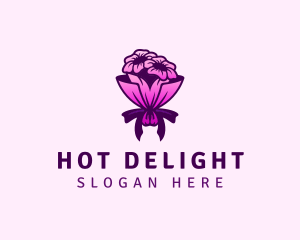 Flower Bouquet Florist logo design