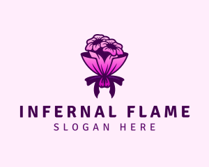 Flower Bouquet Florist logo design