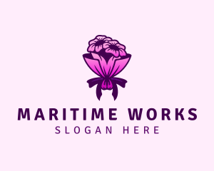 Flower Bouquet Florist logo design