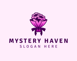 Flower Bouquet Florist logo design