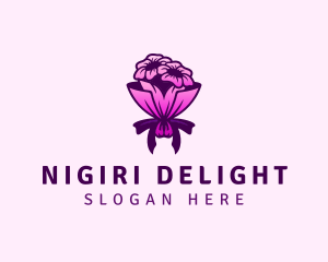 Flower Bouquet Florist logo design