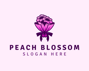 Natural Flower Bouquet logo design