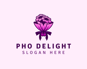 Flower Bouquet Florist logo design