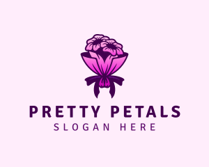 Flower Bouquet Florist logo design