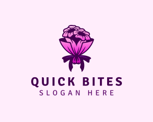 Flower Bouquet Florist logo design