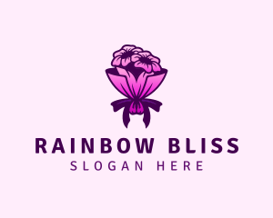 Flower Bouquet Florist logo design