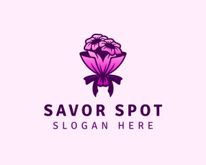 Flower Bouquet Florist logo design