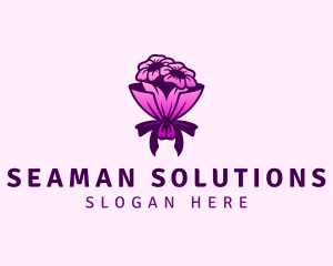 Flower Bouquet Florist logo design