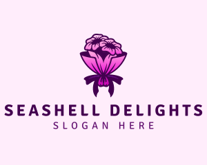 Flower Bouquet Florist logo design