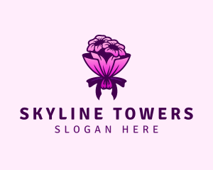 Flower Bouquet Florist logo design