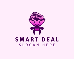 Flower Bouquet Florist logo design