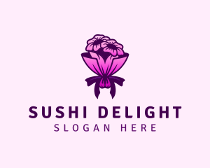 Flower Bouquet Florist logo design