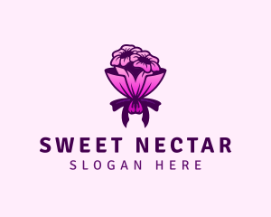 Flower Bouquet Florist logo design