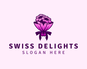 Flower Bouquet Florist logo design