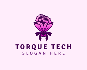 Flower Bouquet Florist logo design