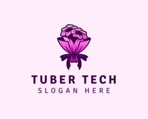 Flower Bouquet Florist logo design