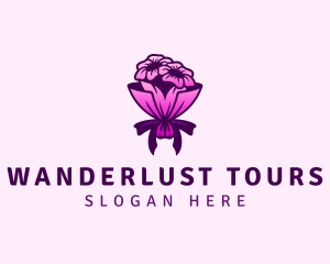 Flower Bouquet Florist logo design