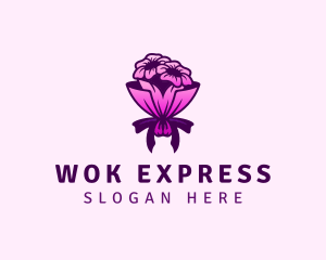 Flower Bouquet Florist logo design