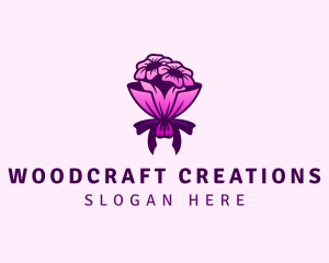 Flower Bouquet Florist logo design