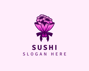 Flower Bouquet Florist logo design