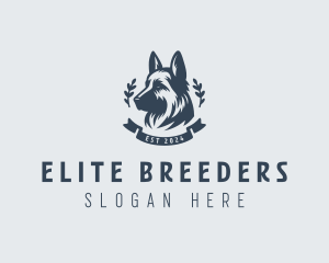 Canine Dog Breeder logo design