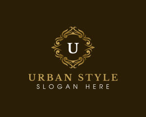 Salon - Luxury Ornamental Decor logo design