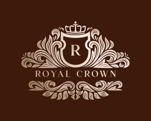 Royal Upscale Shield logo design