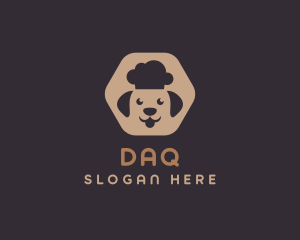 Dog Chef Hexagon Logo
