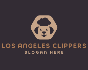 Pet Care - Dog Chef Hexagon logo design