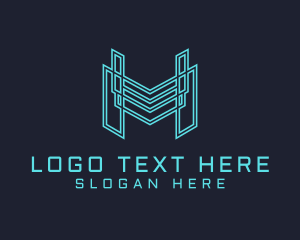 Technology Startup Letter Logo